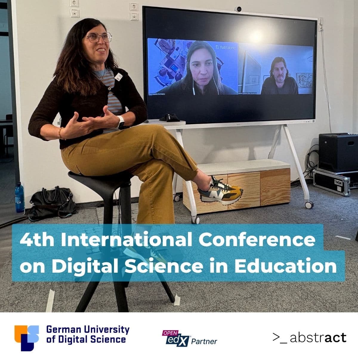 4th International Conference on Digital Science in Education: Stefania Trabucchi 